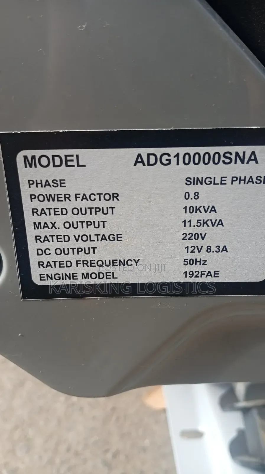 Honda 10kva Gasoline Engine Generator With Wheel Trolley