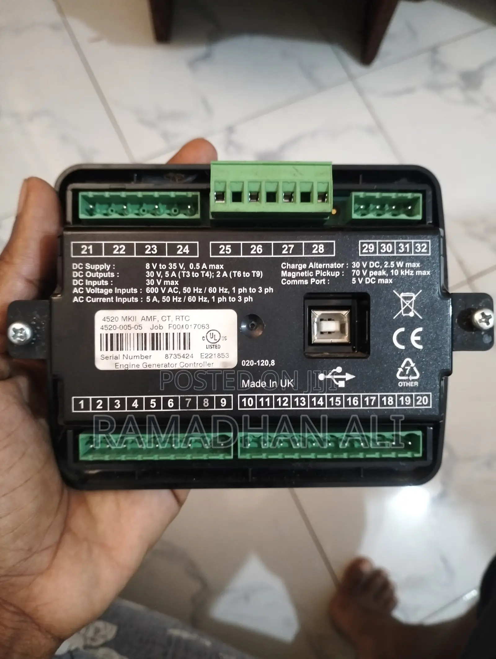 Deep Sea Generator Controller