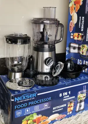 The Next Series of Life" 8-in-1 Food Processor,