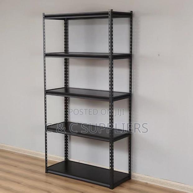 Adjustable Metallic Shelving Rack - main view