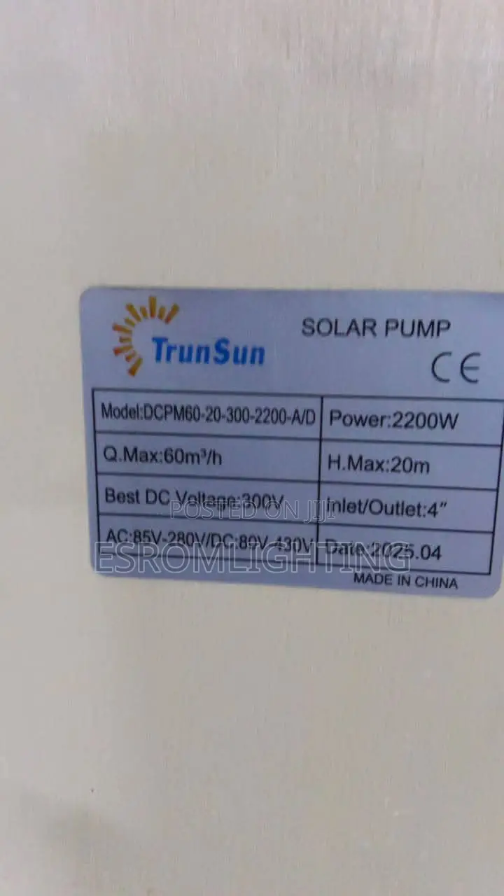 2200 Watts Solar Surface Pump