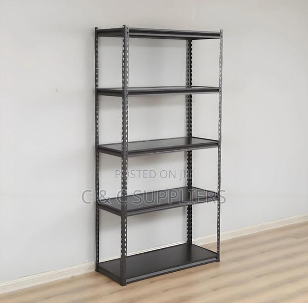 Adjustable Metallic Shelving Rack - thumbnail 7