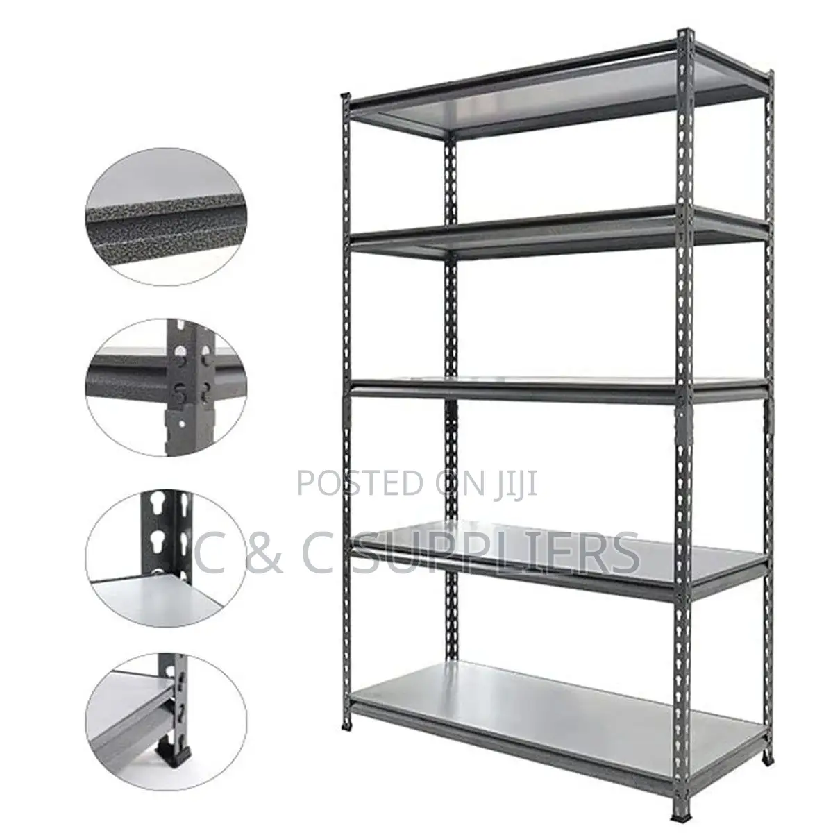 Adjustable Metallic Shelving Rack