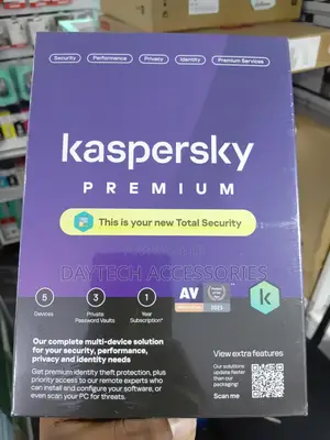 Kaspersky Premium Total Security 5 Devices 1 Year.