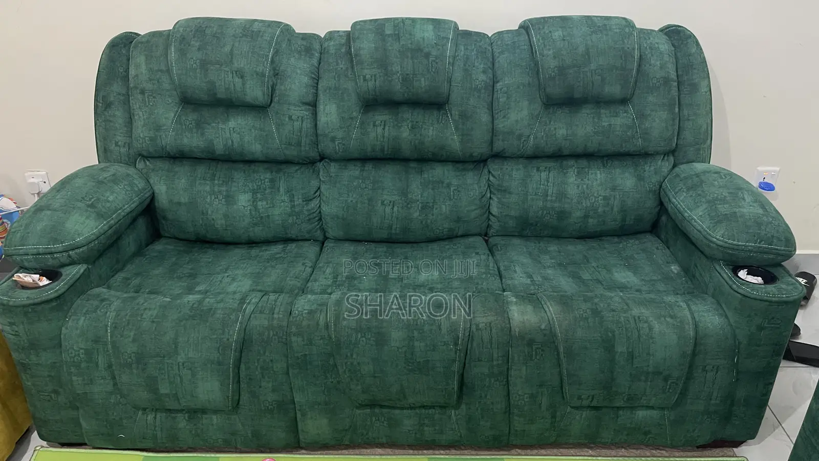Semi Recliner Couch