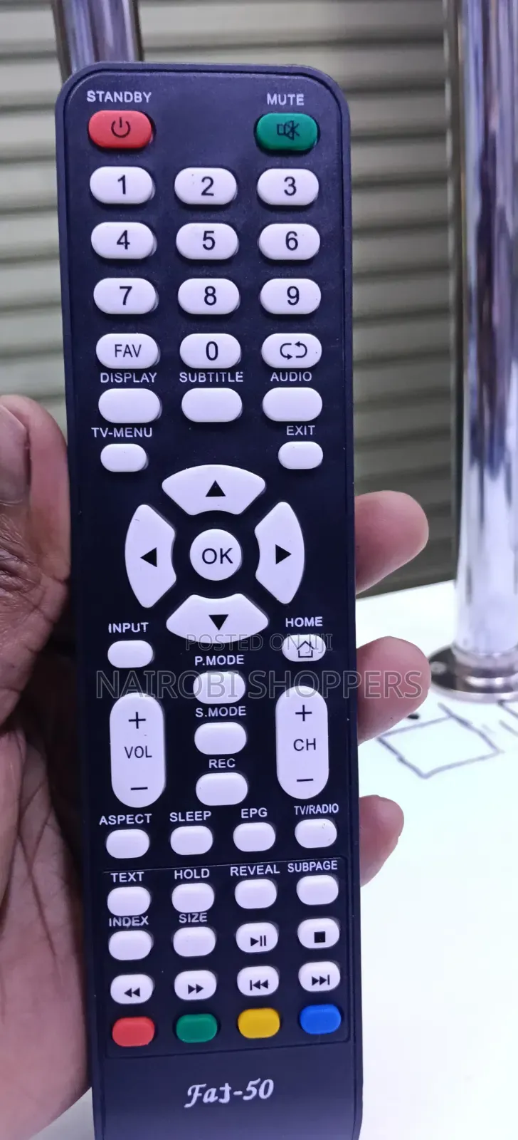 Universal Remote / Tornado / McTv/ Vision Fat 50