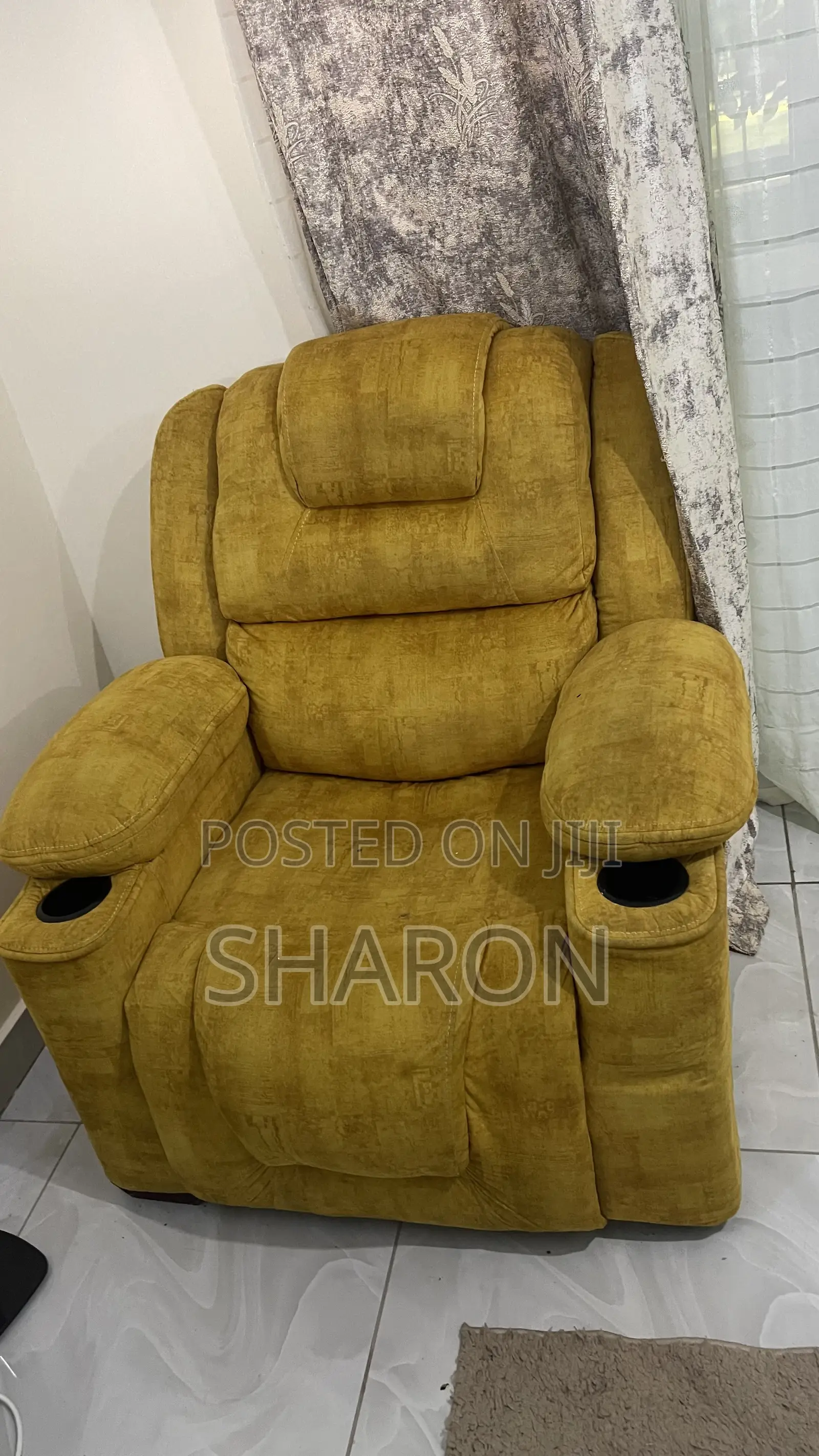 Semi Recliner Couch