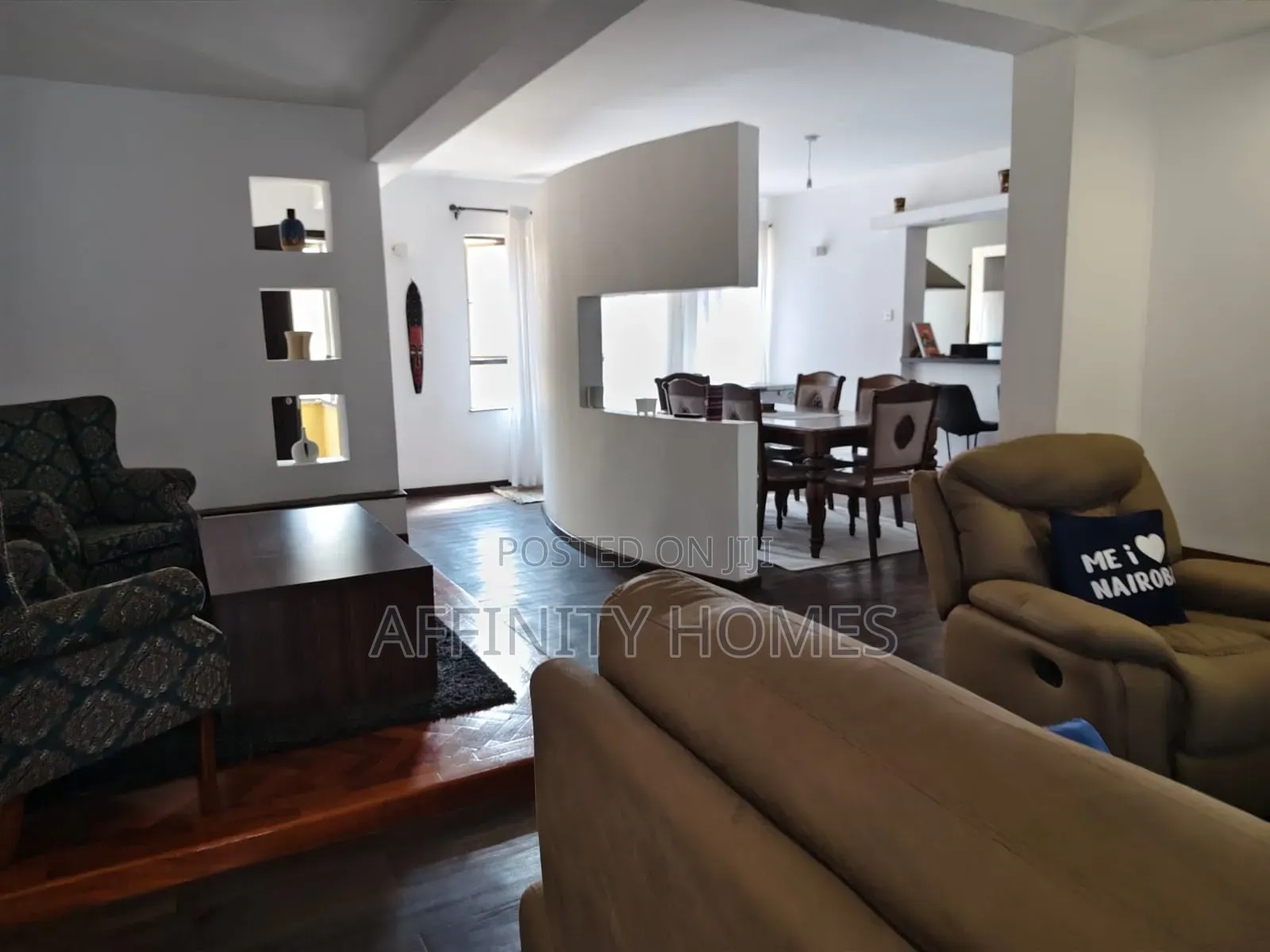 Furnished 3bdrm Apartment in Vihiga Road, Kileleshwa for rent