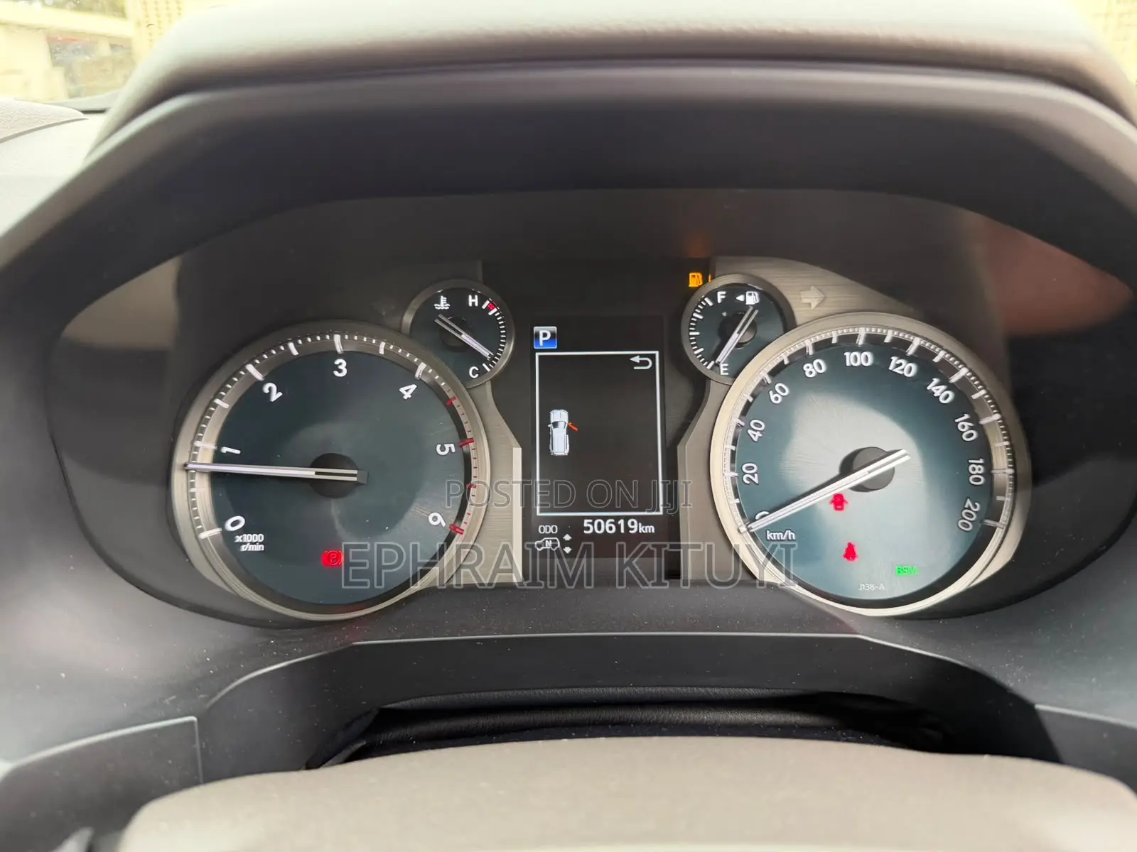 Toyota Land Cruiser Prado 2019 Gray