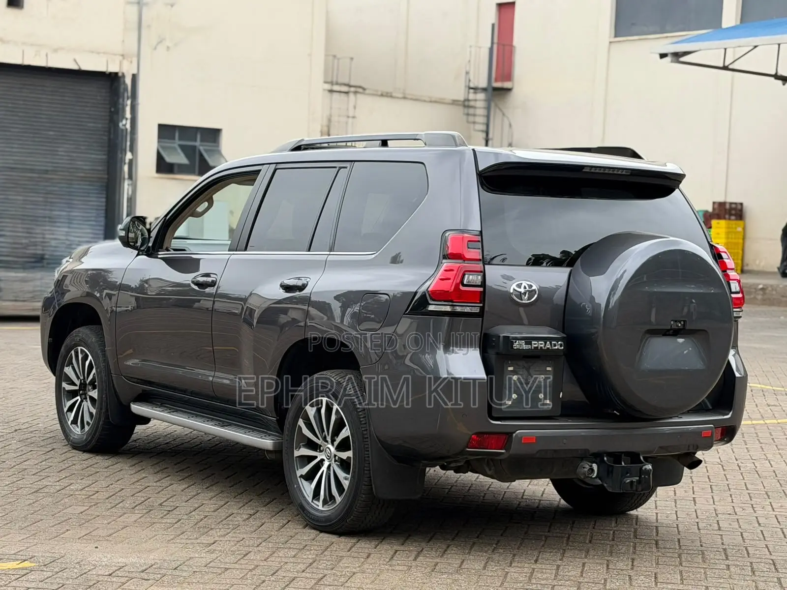 Toyota Land Cruiser Prado 2019 Gray