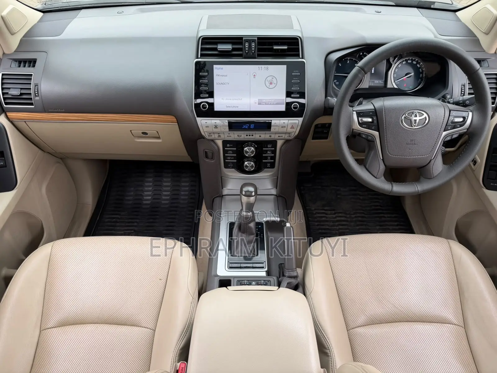 Toyota Land Cruiser Prado 2019 Gray