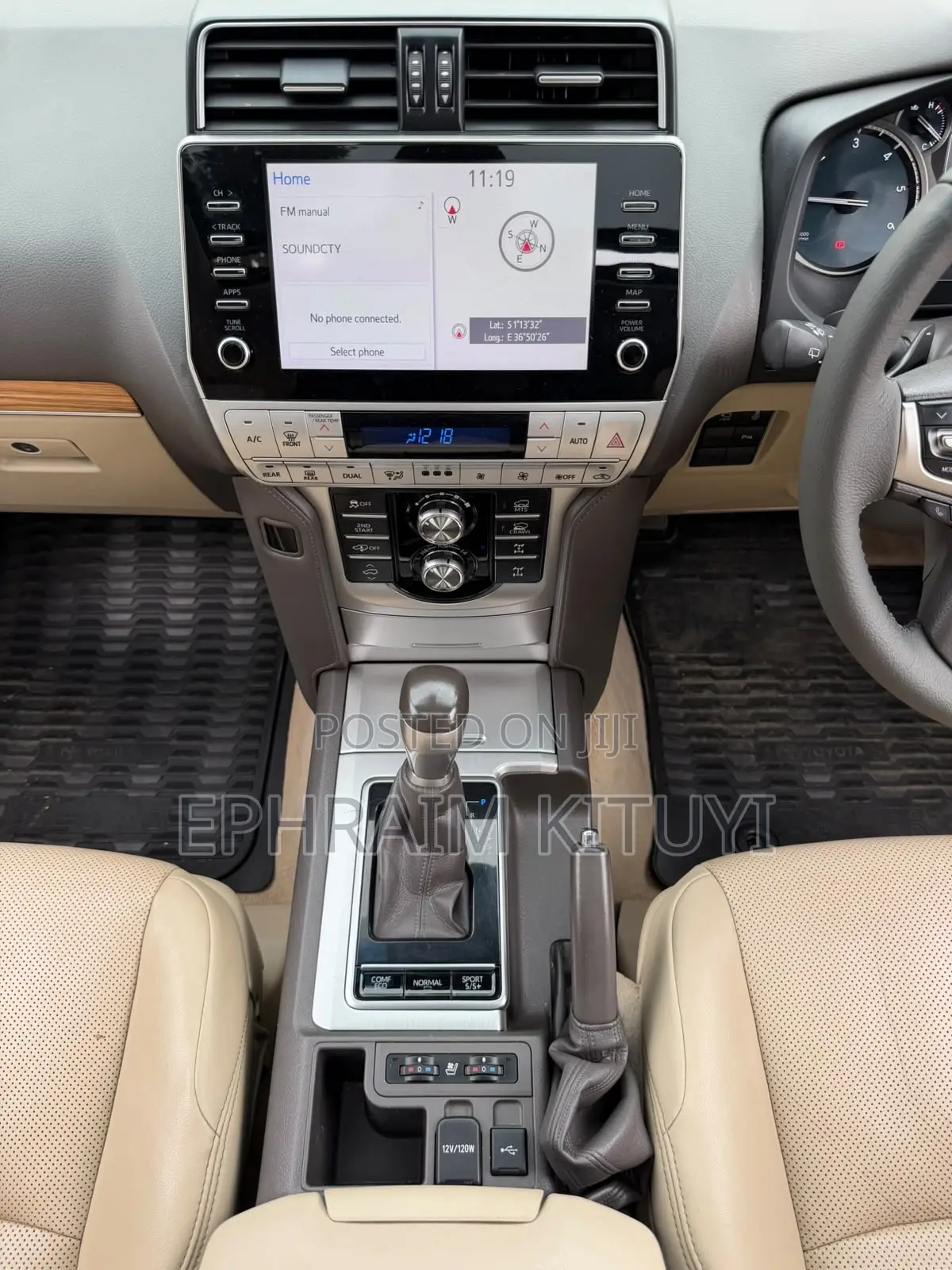 Toyota Land Cruiser Prado 2019 Gray