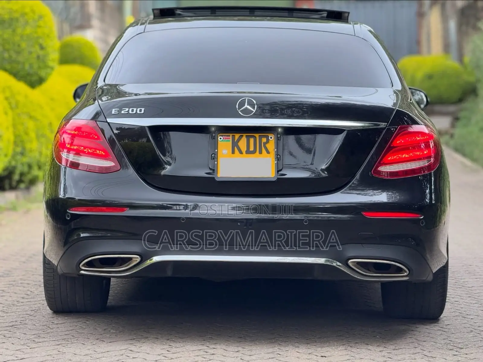 Mercedes-Benz E200 2017 Black