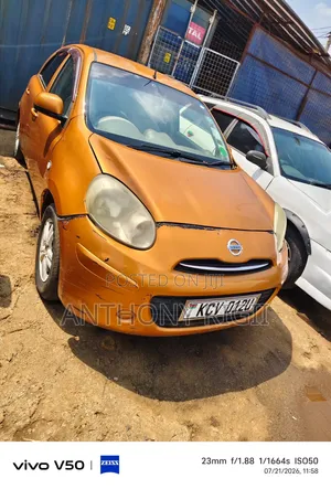 Nissan March 2012 Orange