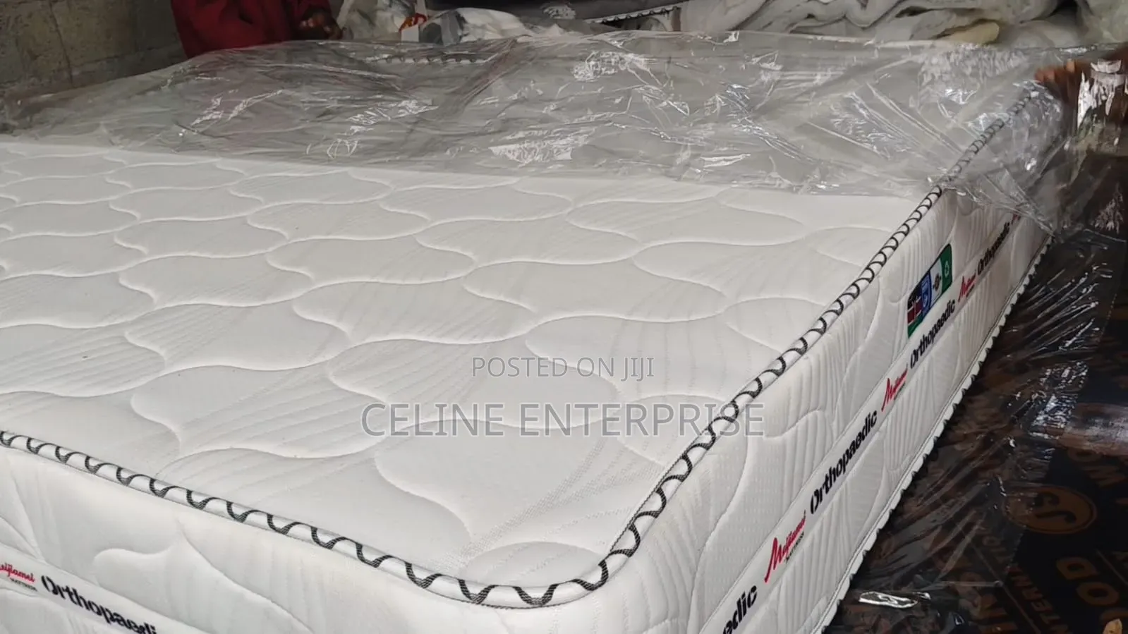Orthopedic Spring Mattress 5×6 – 10 Inches | Grey | Firm Support