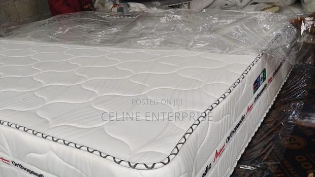 Orthopedic Spring Mattress 5×6 – 10 Inches | Grey | Firm Support