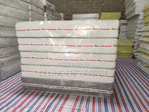 Orthopedic Spring Mattress 5×6 – 10 Inches | Grey | Firm Support