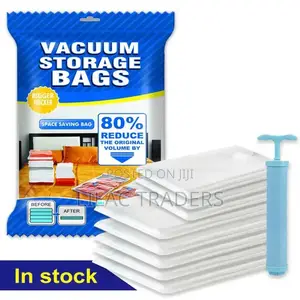 Vacuum Storage Bags With Pumps 5pcs at 1400