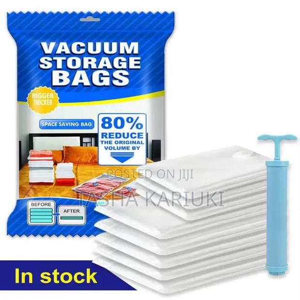 Vacuum Storage Bags With Pumps 5pcs at 1400 - thumbnail 2