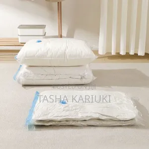 5pcs Vacuum Storage Bags With Free Pump