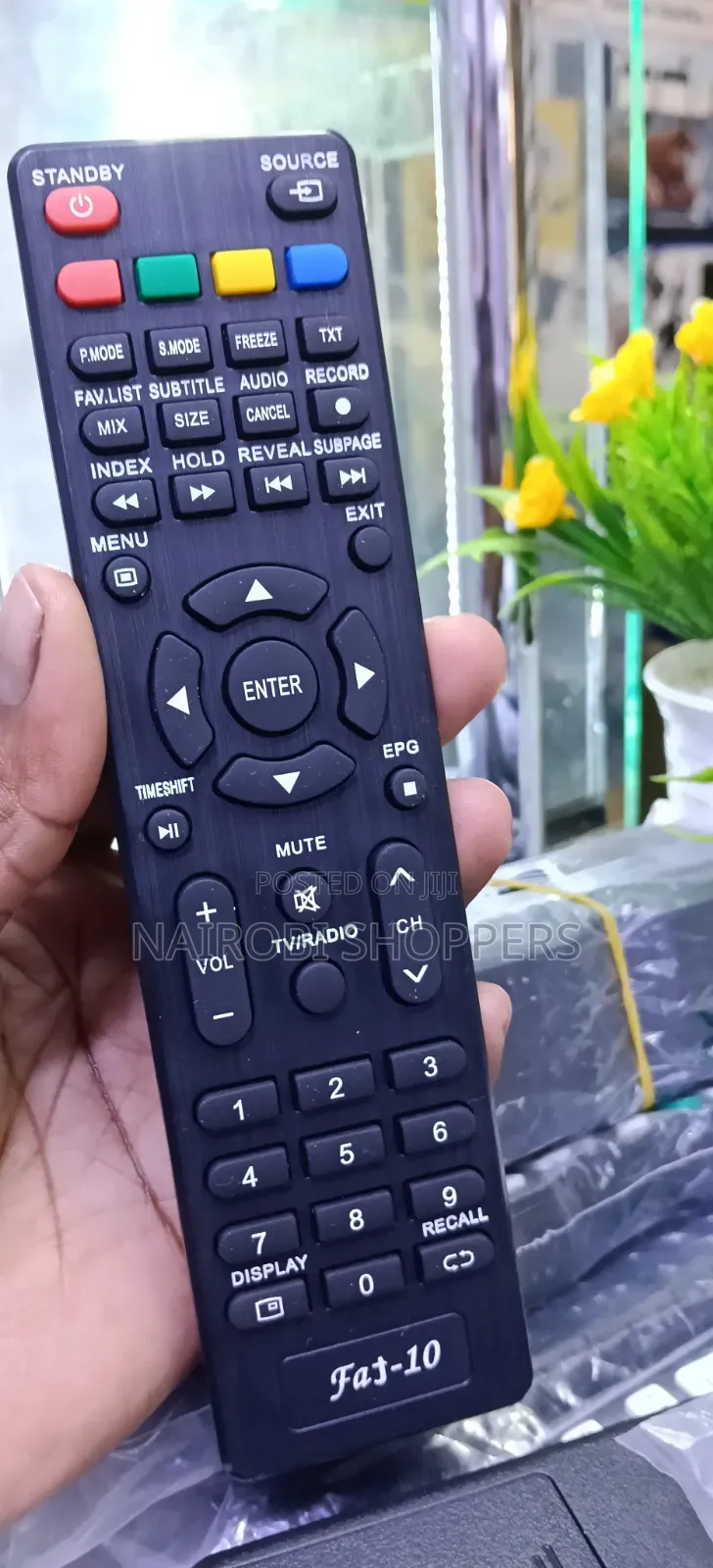 Fat 10 Replacement Remote