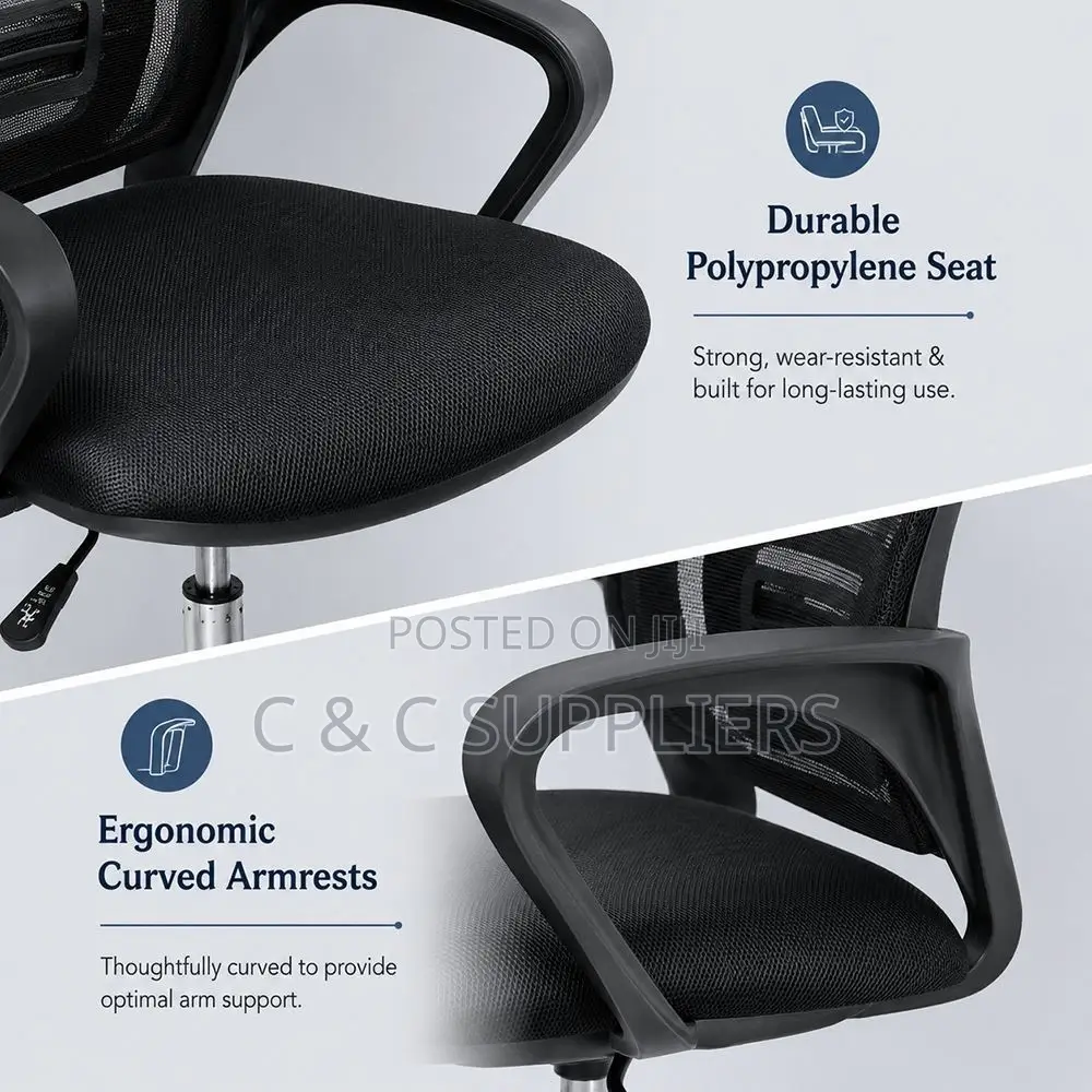 Medium Back Mesh Study Chair.