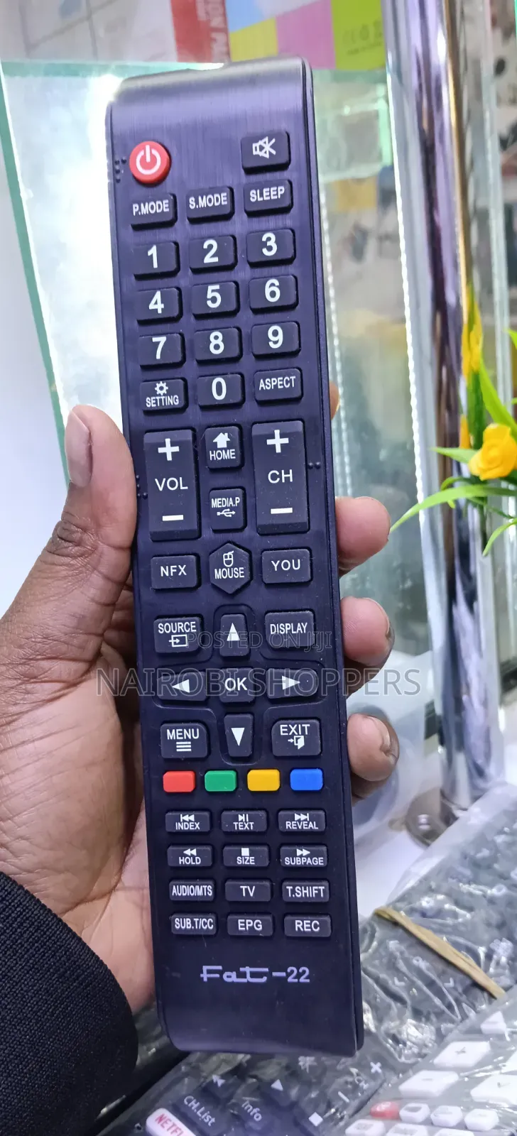 Fat 22 Remote Replacement / Glaze/ Sonar/ Vision