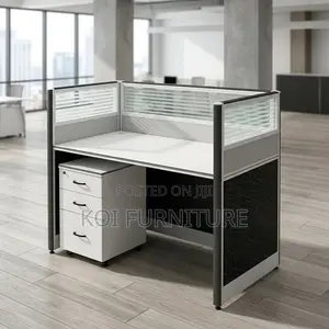 Office Workstation; One User MDF Made Office Wokstation Table