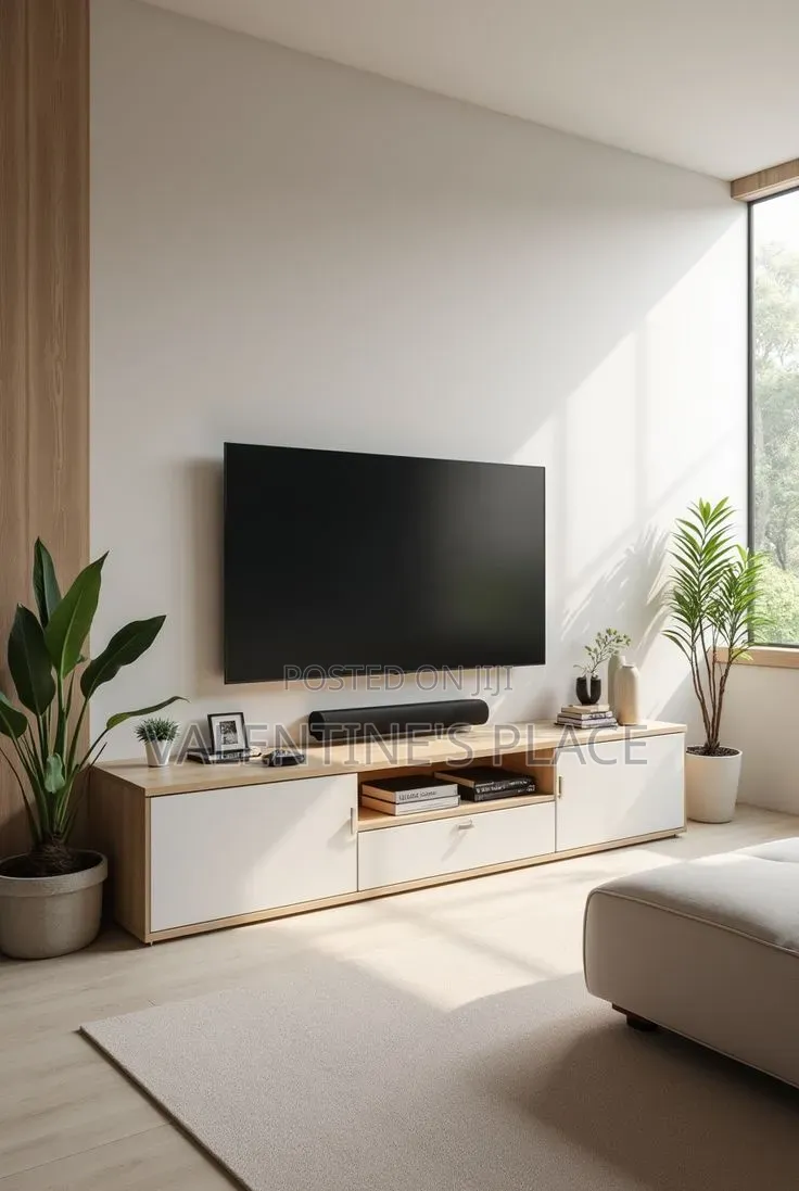 5FT Wooden TV Stand – Modern Design With Storage