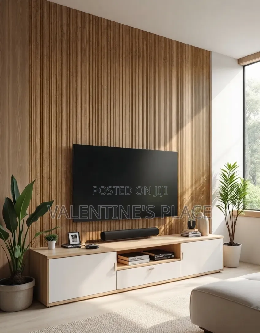 5FT Wooden TV Stand – Modern Design With Storage