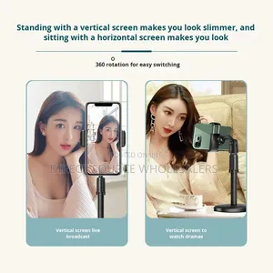 Adjustable Desktop Phone Stand for Video Recording