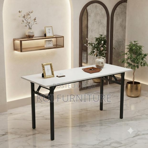 Office Desk; Foldable Home Office Computer Model Desk - thumbnail 3