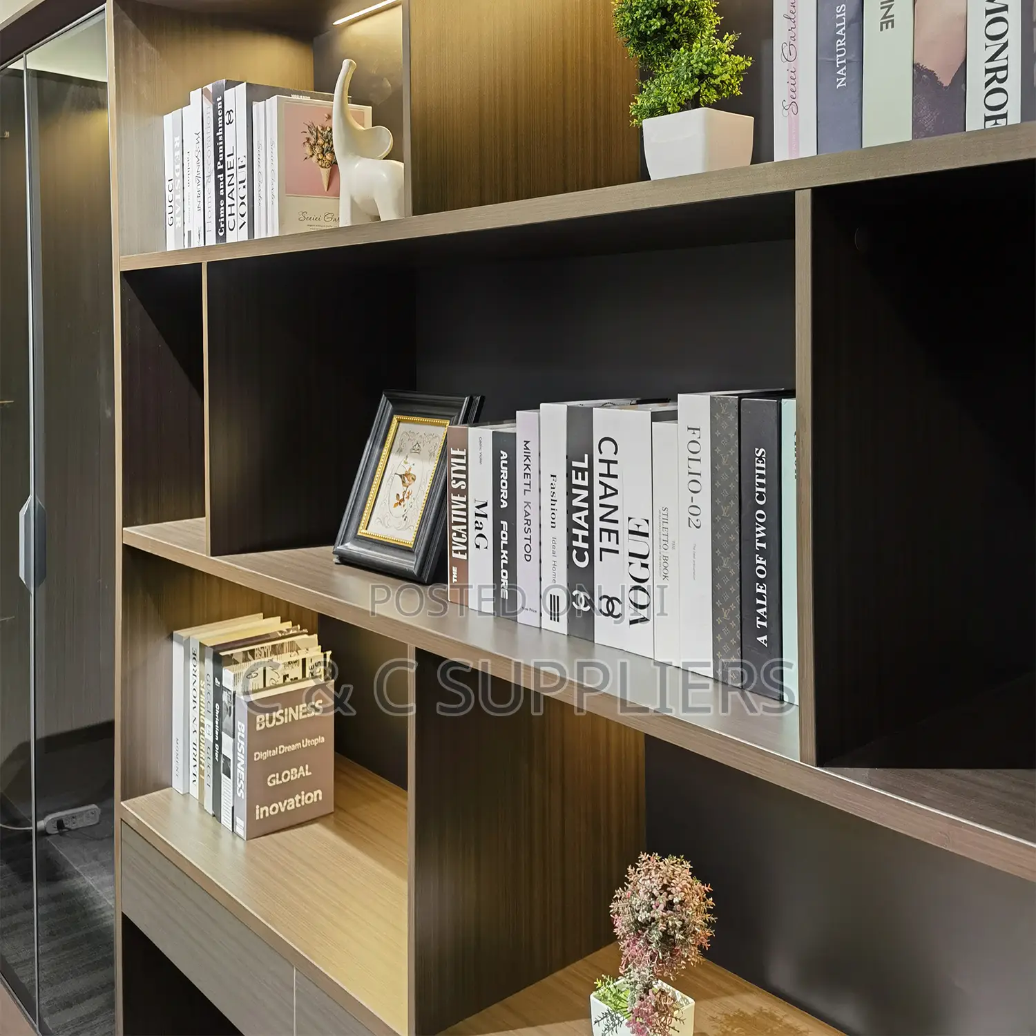 Executive Imported Document Wall Unit.