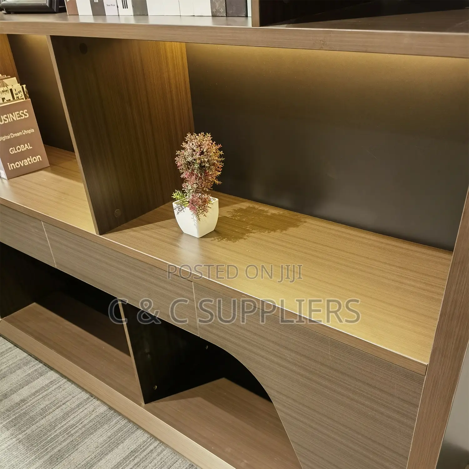 Executive Imported Document Wall Unit.