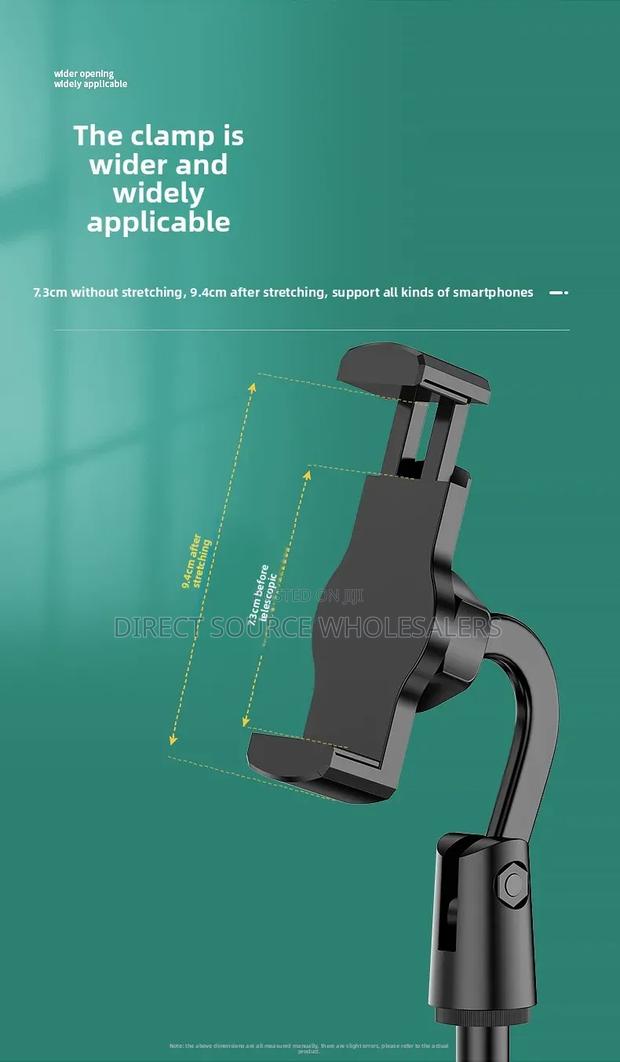 Foldable Portable Table Stand With Phone Holder - thumbnail 2