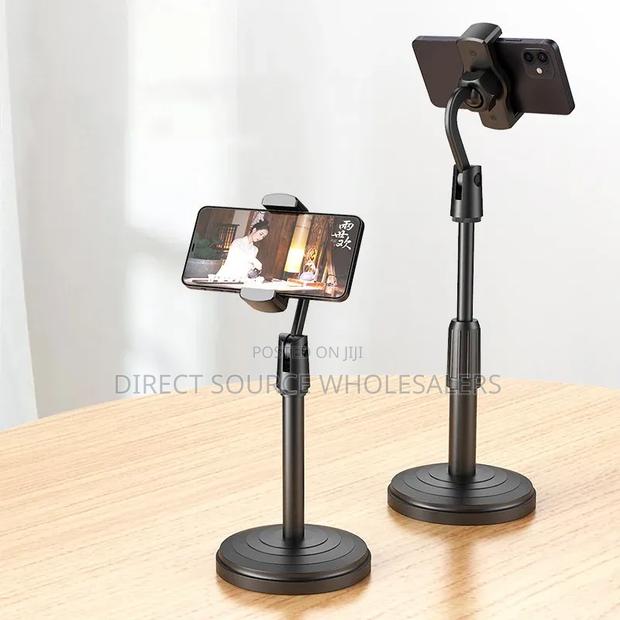Foldable Portable Table Stand With Phone Holder