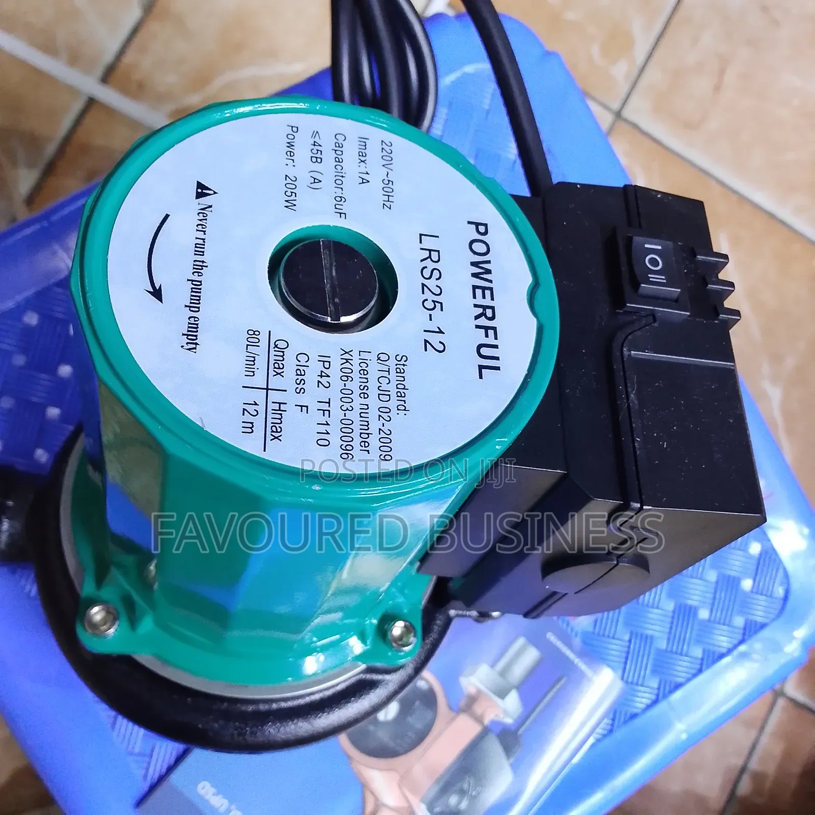 Approved Silent Circulation Water Pump/ Brand New Water Pump Silent
