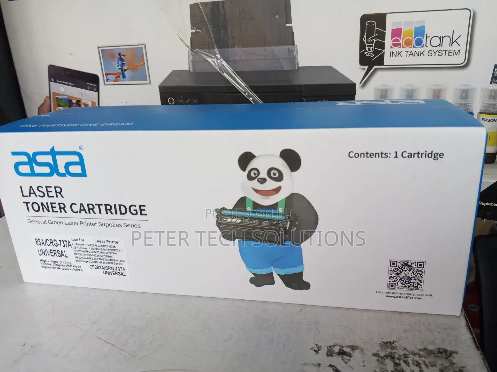 HP Asta 83 a Tonner