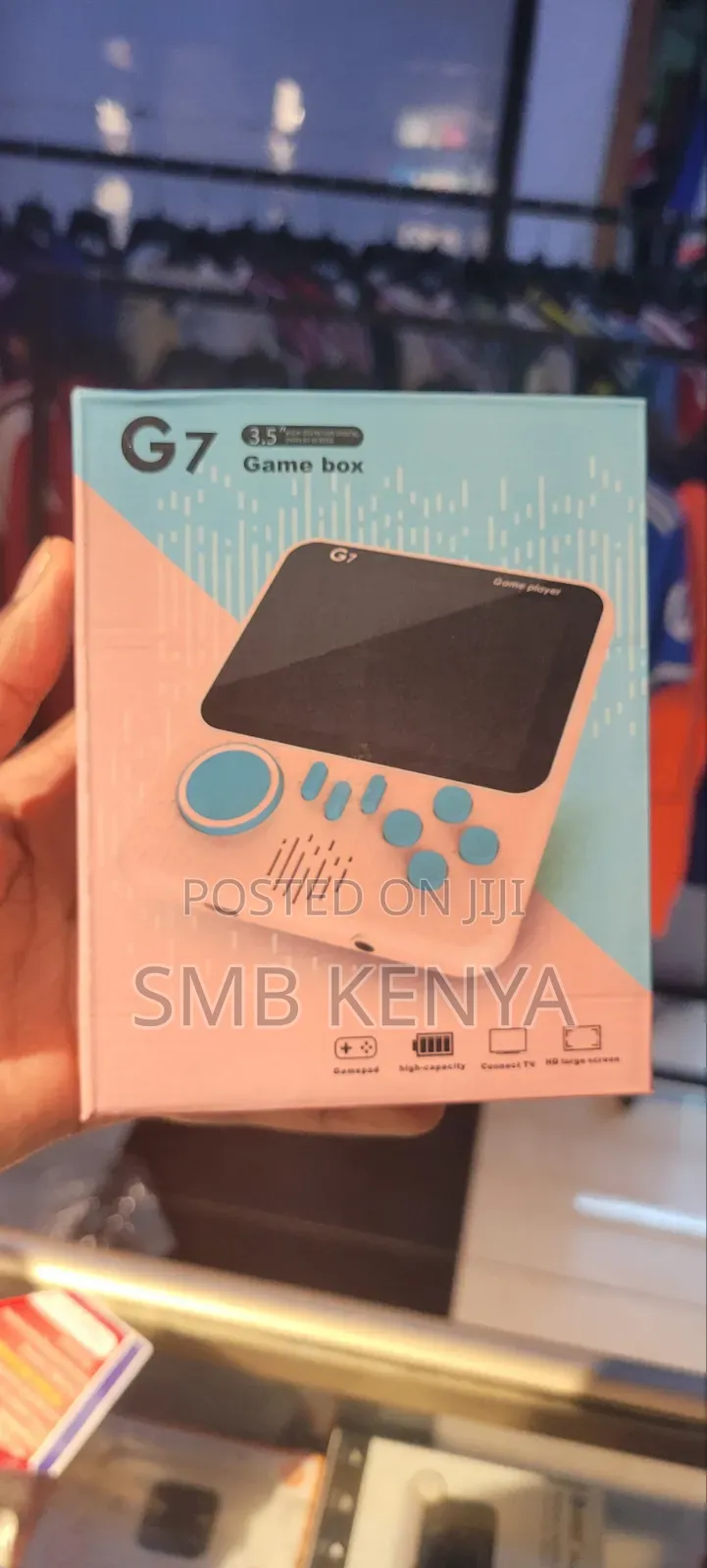 G7 Rechargeable Retro Game Console for Kids Adults