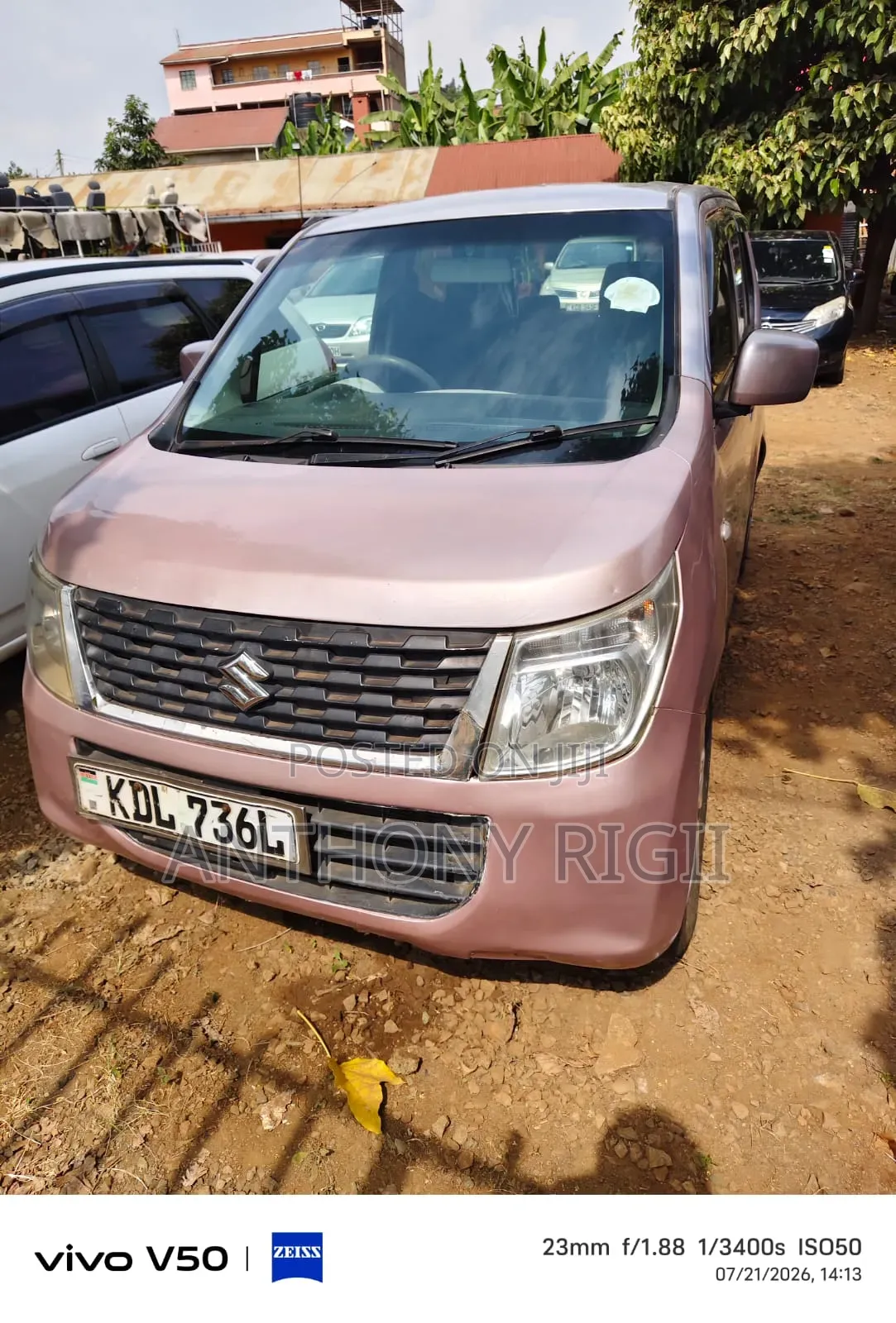Suzuki Wagon R 2015 Pink