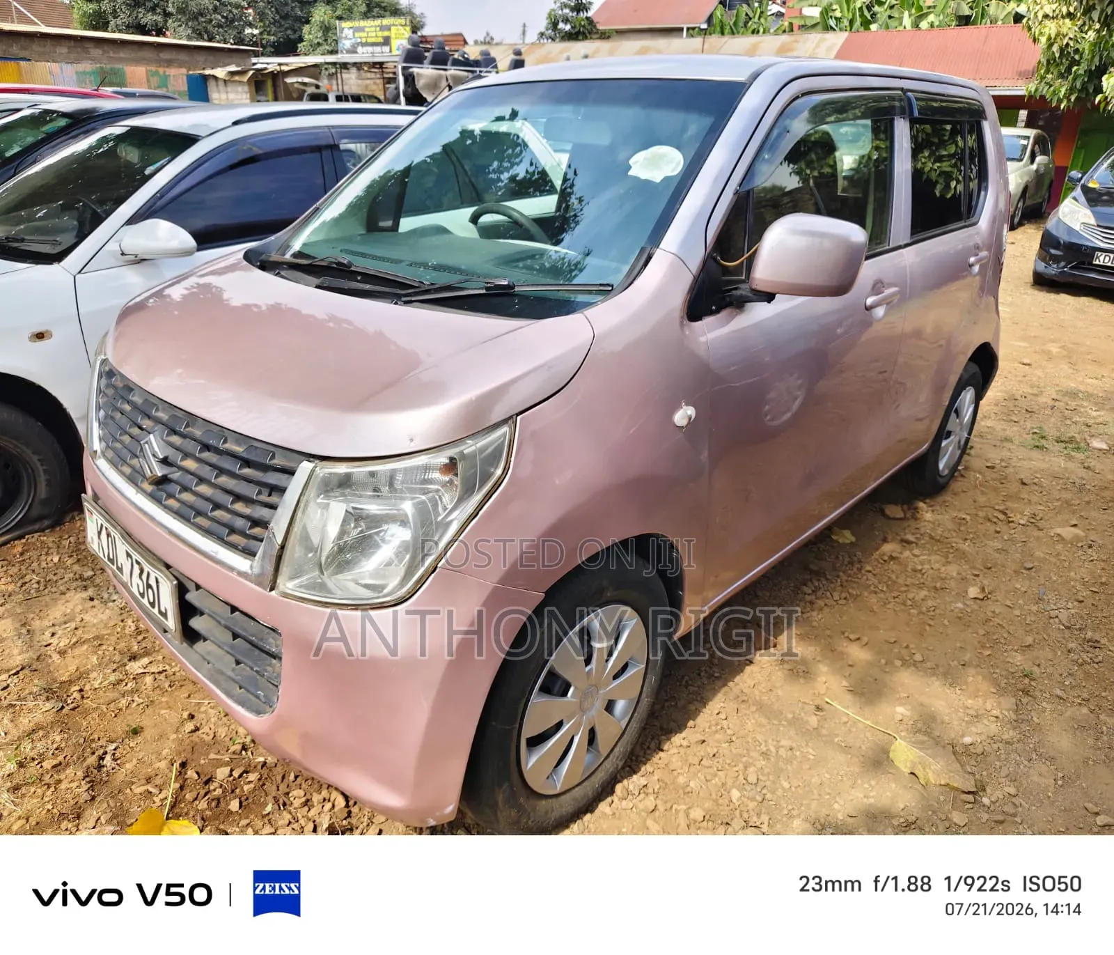 Suzuki Wagon R 2015 Pink