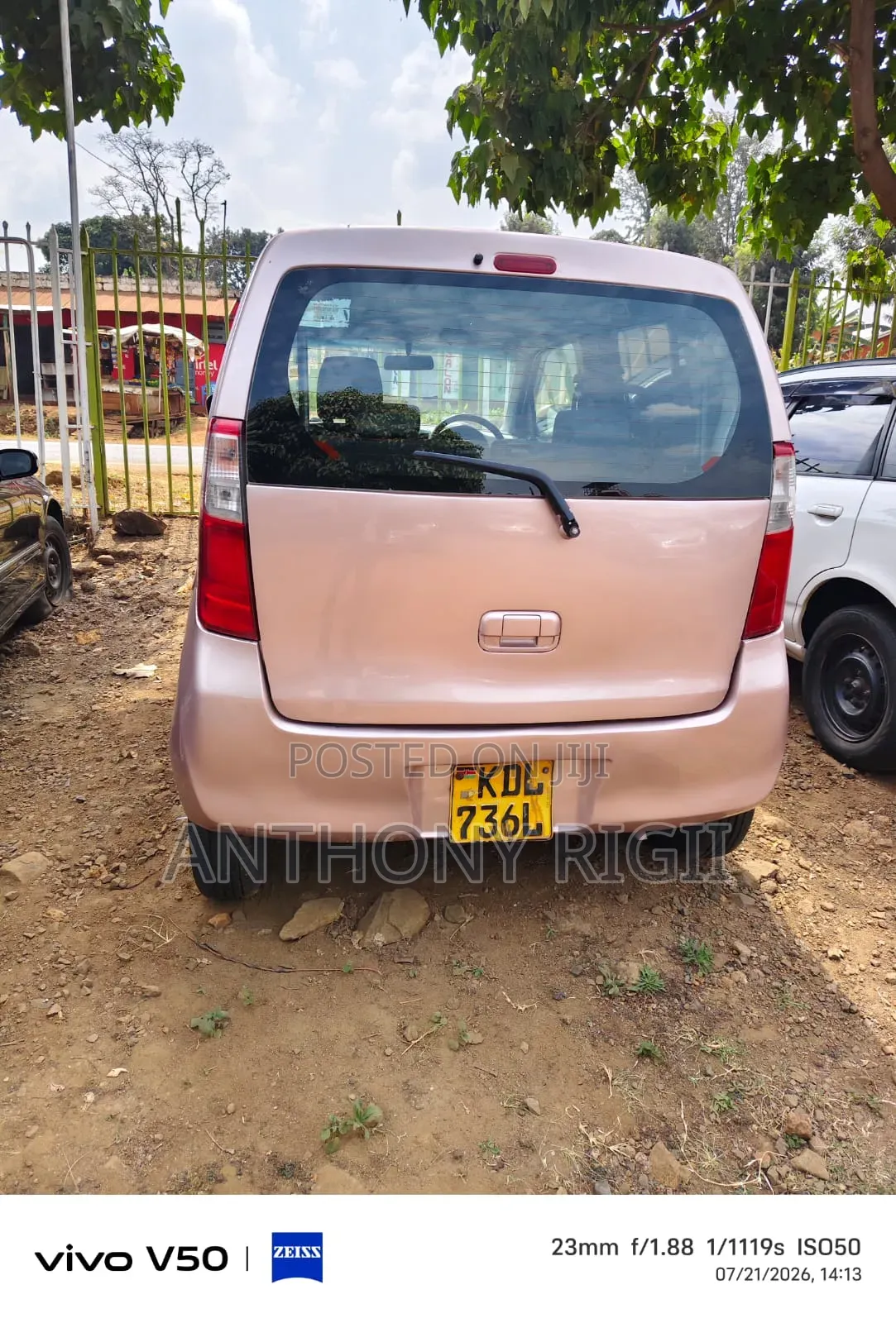 Suzuki Wagon R 2015 Pink