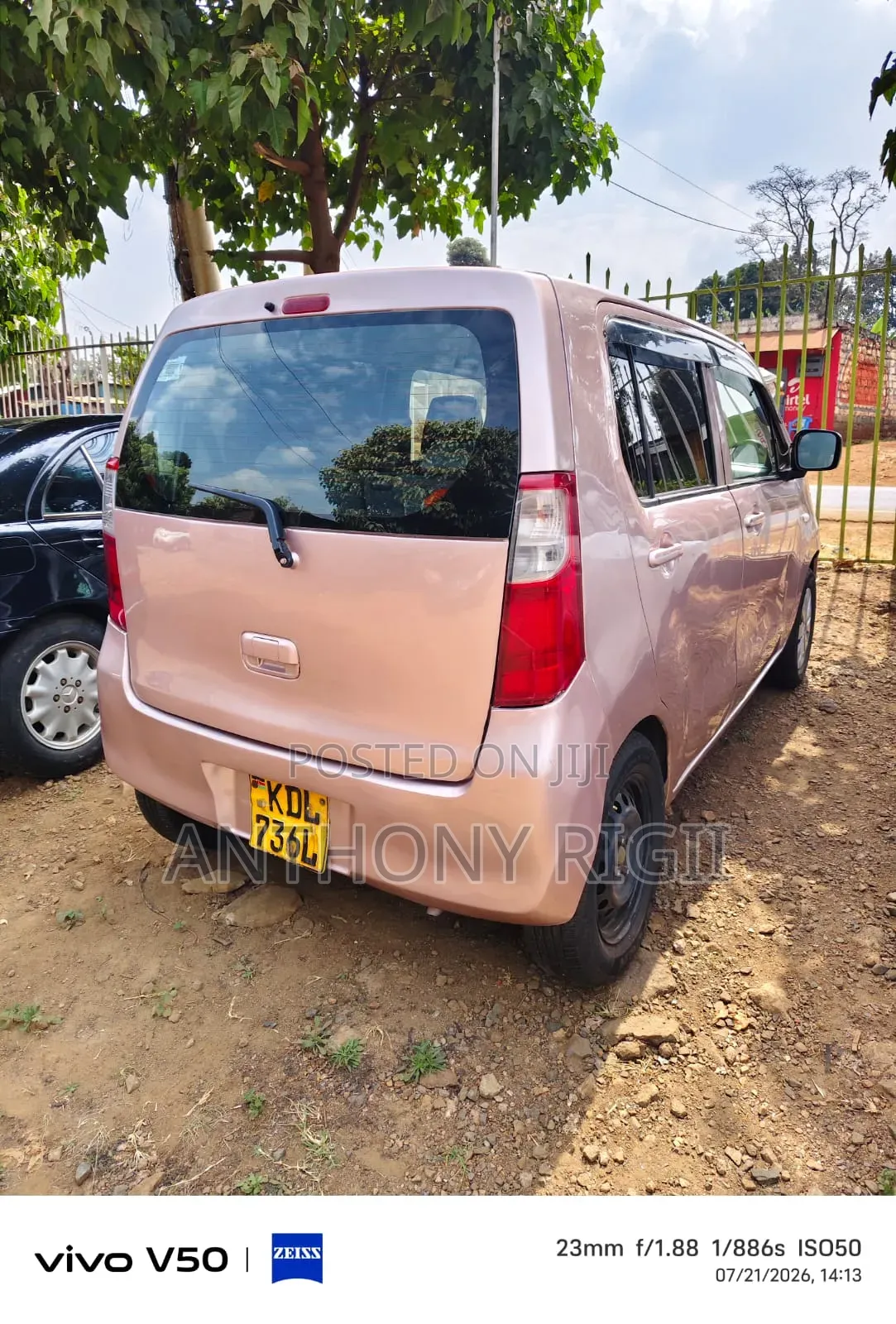 Suzuki Wagon R 2015 Pink