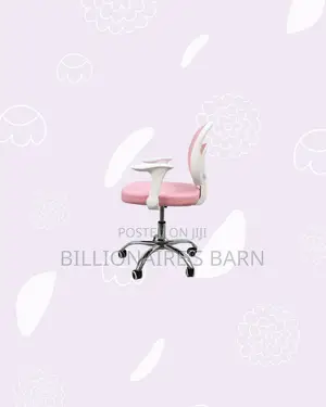Practical Pink Mesh Office Chair | Daily Office Comfort