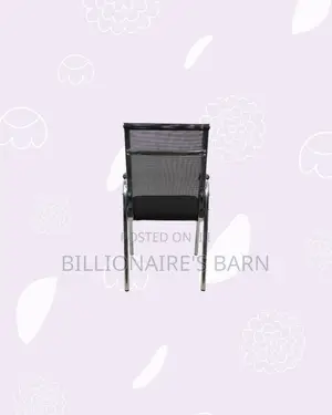 Practical Black Mesh Visitor Chair Chrome Frame | Daily Office Comfort