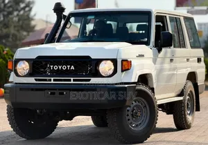New Toyota Land Cruiser 2024 White
