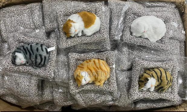 Realistic Sleeping Car Small Mat Dashboard Plush Toys