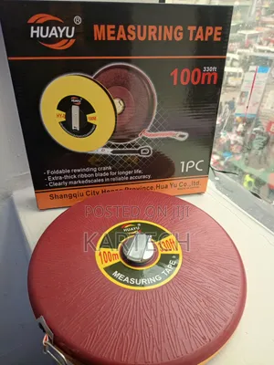 100m (330ft) Open Reel Measuring Tape
