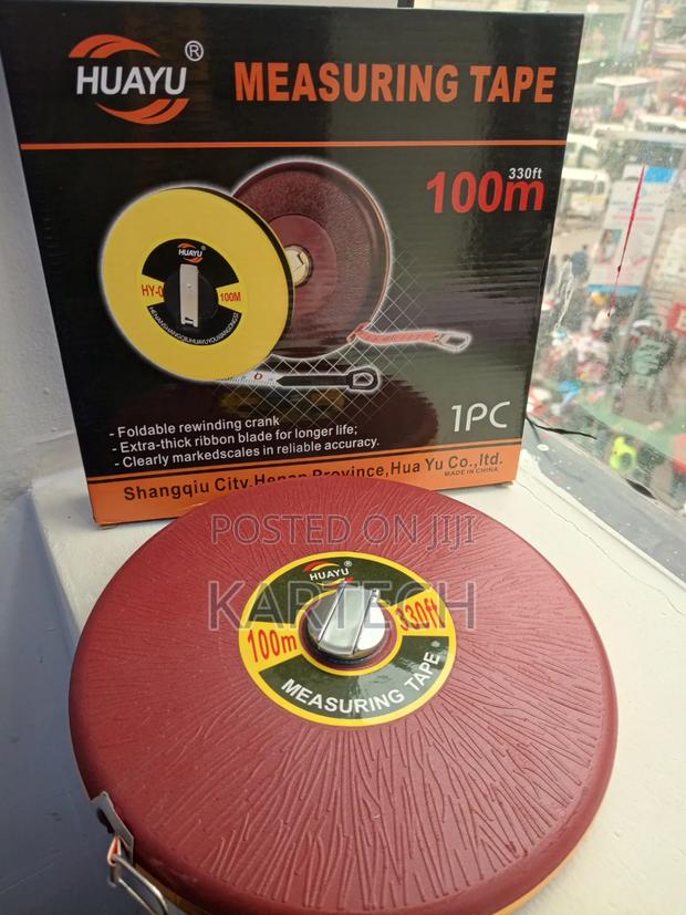 100m (330ft) Open Reel Measuring Tape - main view