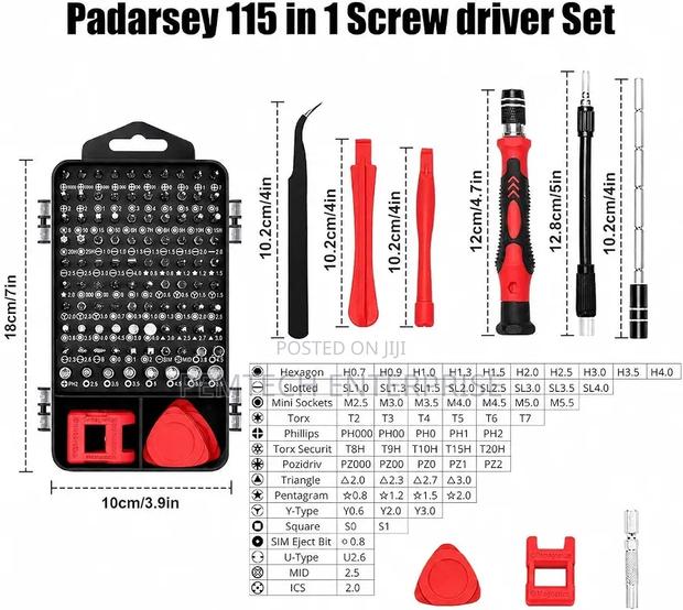 115-in-1 or 138-in-1 Precision Screwdriver Set. - thumbnail 3